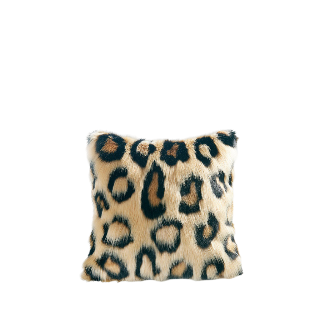 Panter Pluche Kussensloop - 50x50cm