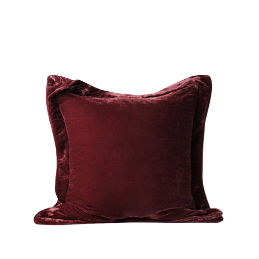 Stijlvolle rode kussensloop